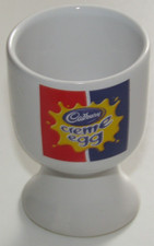 Ceramic Egg Cup - Cadburys Creme Eggs - Cream Egg Eggcup EXCELLENT CONDITION.