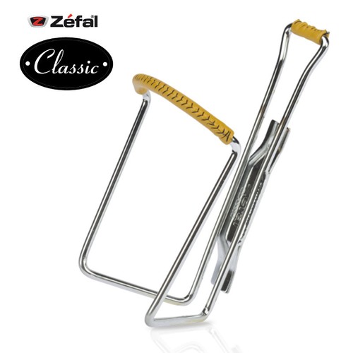 Zefal brown leather bottle - brown,