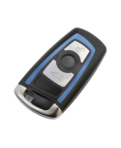 Blue remote car key - key, fob