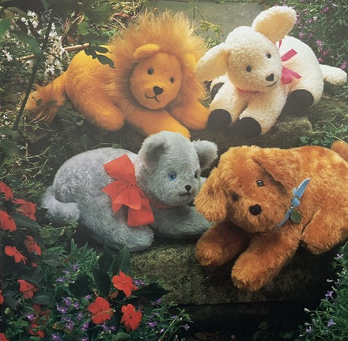 Sewing pattern furry animals - furry,