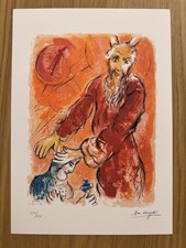 Marc Chagall Limited Edition Lithograph Signed and Numbered