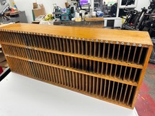 ANTIQUE LETTERPRESS - PRINTERS LEADS CABINET - LARGE