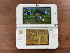 RANK B+ Nintendo New 3DS LL XL Pearl White Console Tested Japan ver D3485