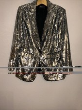 M&S Stunning Black & Silver