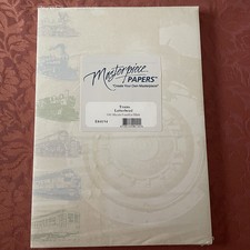 Masterpiece Trains Letterhead 100 sheets paper Letter Head Christmas Gift R301