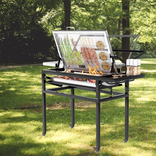 Bbq charcoals grill with cart - charcoals,