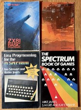 Sinclair ZX81 and Spectrum Book Bundle. 4 Books