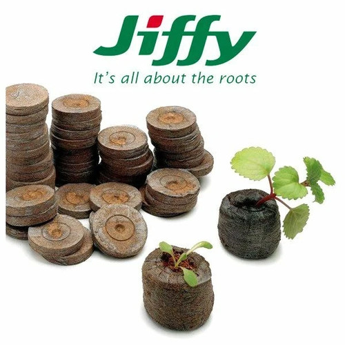 Jiffy peat compost plug - compost, seed