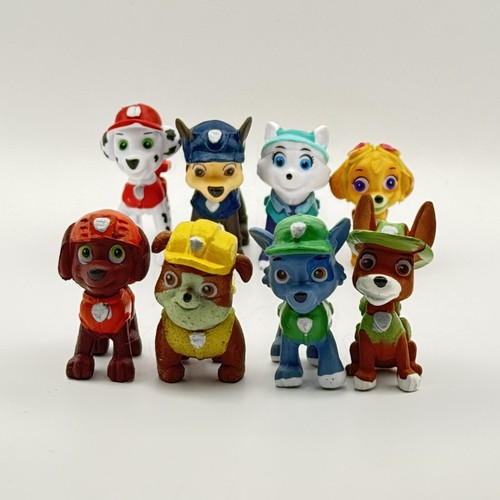 Paw patrol mini figure - x8,