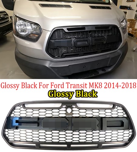 Glossy black grill - black,