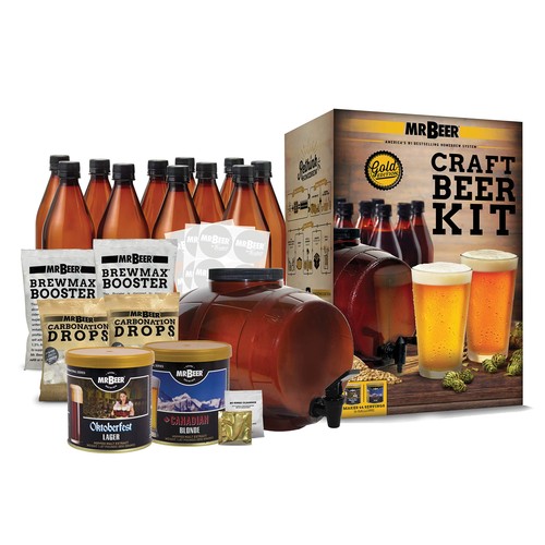 Craft beer making kit gallon - beer,