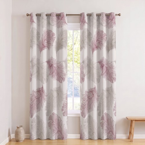 Ready made floral blackout - ready,