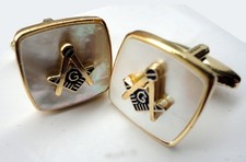 Pre-Owned Masonic Cufflinks