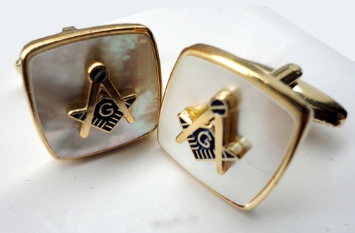 Pre owned masonic - masonic, cufflinks