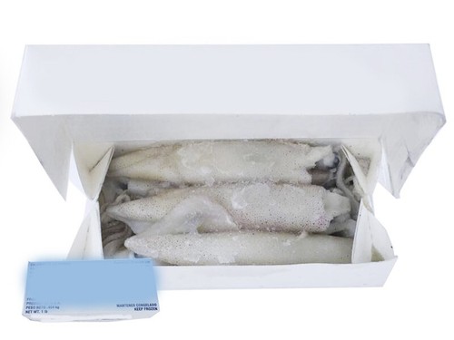 Calamari squid 1ib 5x1lb - squid,