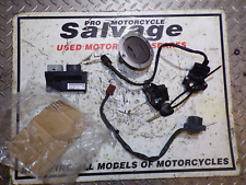 HONDA CBR 650 F 2014 2015 2016 2017:LOCKSET 1 KEY:USED MOTORCYCLE PARTS