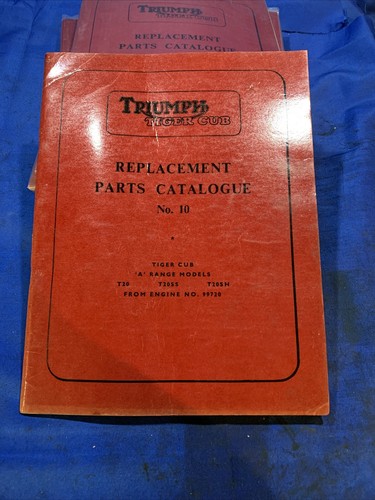Triumph tiger cub t20 t20ss - triumph,