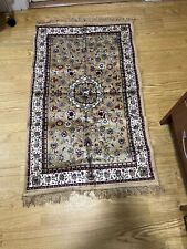 Beautiful Muslim Prayer Mat Rug Gold Edition Colour 