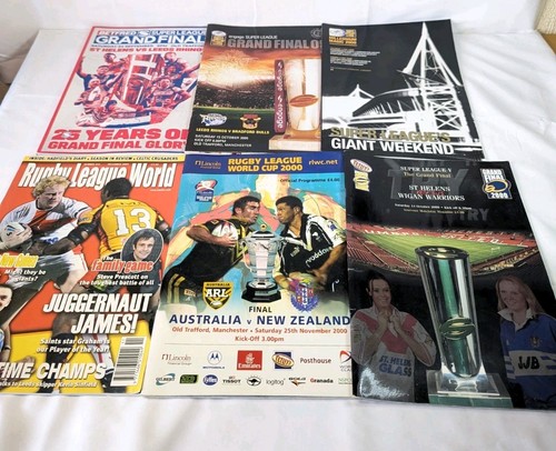 Rugby league programme - rugby,