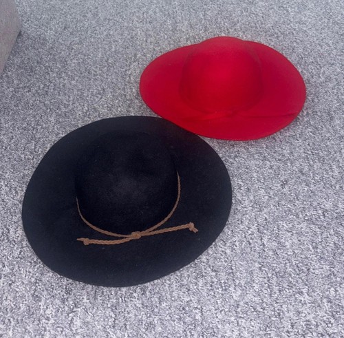 Ladies wide brim floppy fedora - ladies,