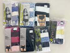 BNIP Marks & Spencers 5pk full briefs - choice of style, colour & sizes