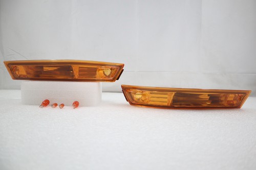 Amber bumper turn signal - bumper,
