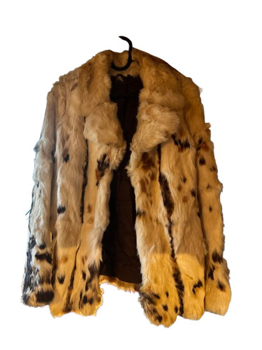 Vintage coney fur coat - vintage,
