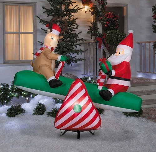 Animated santa and - ft,