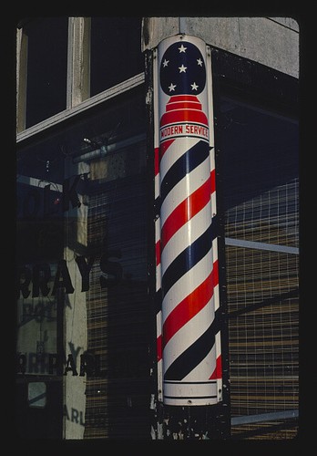 Barber sign bob white - sign,