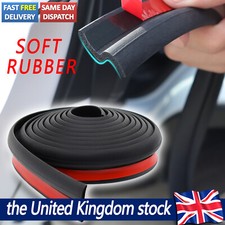 2M Car Door Boot Bonnet Edge Protector Z-Shape Guard Seal Rubber Seal Strip Trim