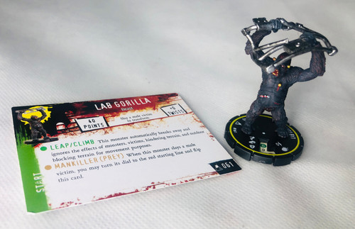 Horrorclix lab gorilla 061 - horrorclix,