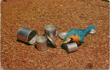 1958 POSTCARD-WIMPY -BLUE AND