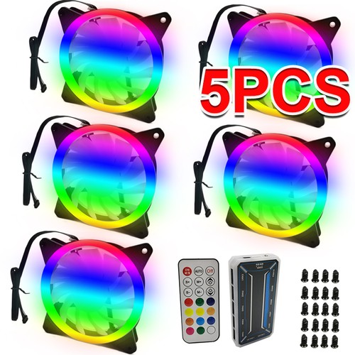 Pack desktop rgb fans pc - 5,