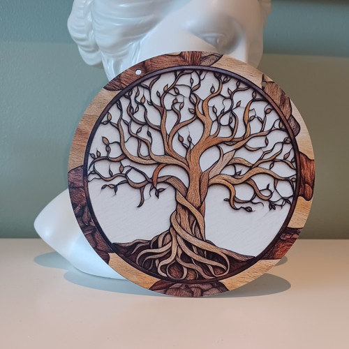 Wooden round dimensional - round,
