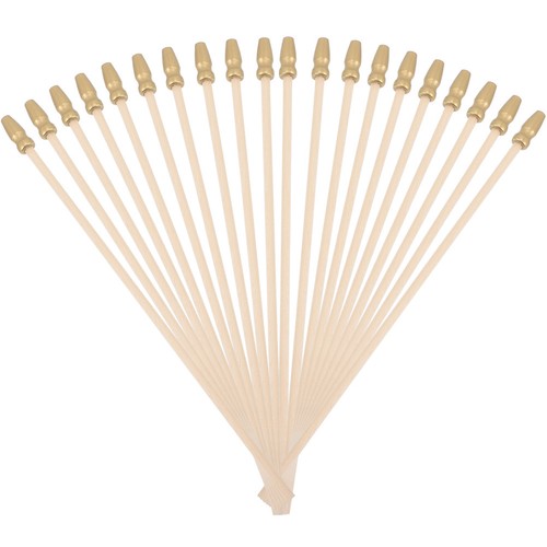Wooden flagpole for handheld - flagpole,