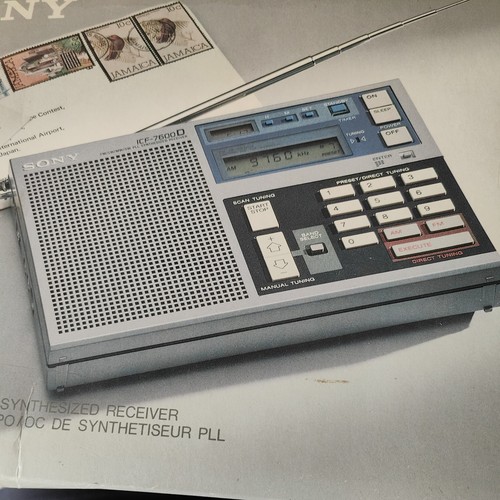 Sony icf 7600d sw - mw,