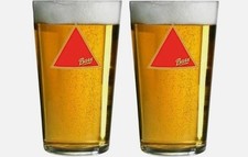 2x Bass Ale One Pint 20oz Beer