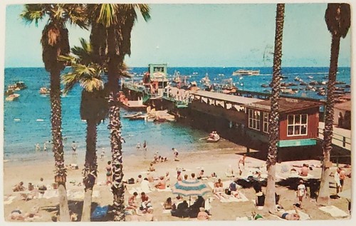 Pleasure pier avalon - pier, ship