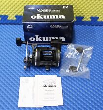 Okuma Magda Pro 2BB Line Counter Trolling Reel LEFT HANDED MA 20DLX