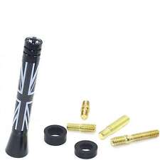 Union Jack Antenna Black 7.7cm for Mini R 50 52 53 55 56 57 60 61 Rod Radio