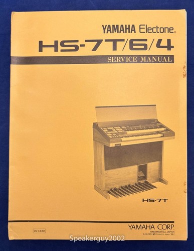 Original yamaha electone 7t - yamaha,