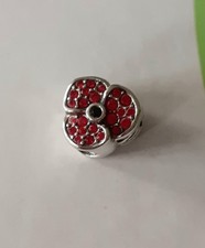 CHAMILIA red Poppy charm