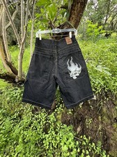 JNCO Black Jean Shorts Size 30