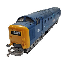 Lima Deltic Class 55 BR Blue Livery No 9006 Model Locomotive Tested Runner Unbox