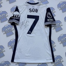 Match Worn Issued Signed Son