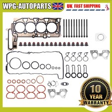 HEAD GASKET SET & HEAD BOLTS FOR BMW 2.0 TURBO DIESEL N47D20C ENGINE BRAND NEW