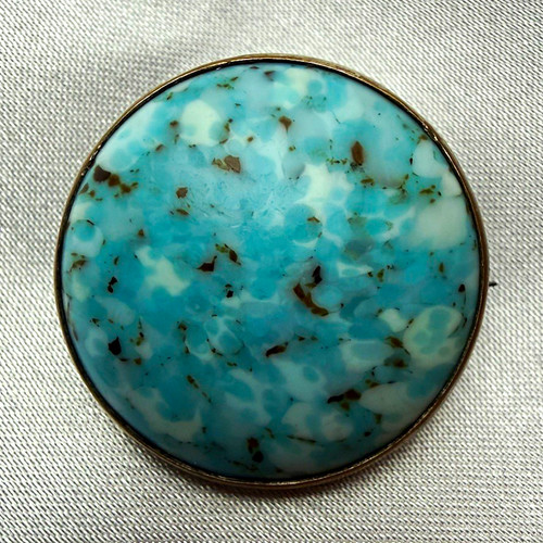 British miracle style brooch - style,