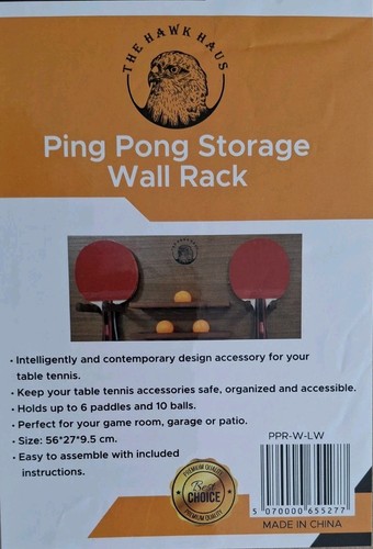 Hawk haus wooden ping pong - hawk,