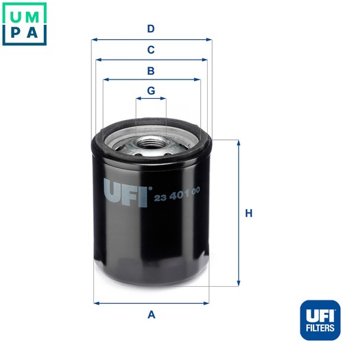 Oil filter 401 for - filter,