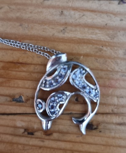 Sterling silver dolphin - sterling,